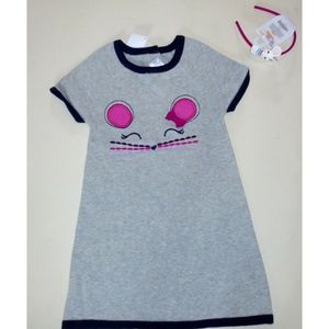 Gymboree Girls Mouse Dress Headband 4T NEW